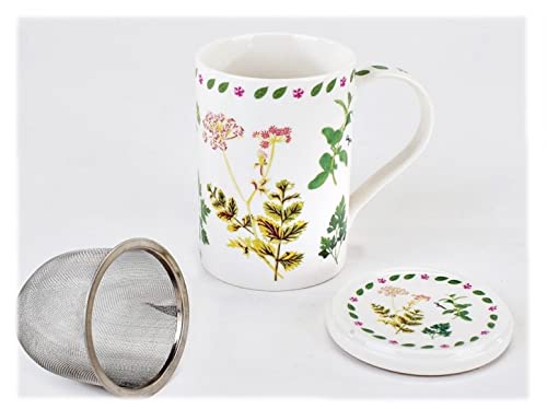 Teebecher Set 3tlg. 250ml Kräuter aus Hartsteingut Teebecher Set 3tlg. 250ml Kräuter aus Hartsteingut von formano