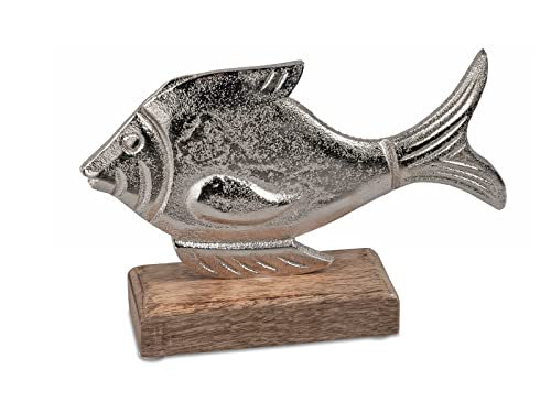 formano Deko Fisch aus Alu Mango Holz zum Stellen Aufsteller 20 cm Tischdeko Dekoration formano Deko Fisch aus Alu Mango Holz zum Stellen Aufsteller 20 cm Tischdeko Dekoration von formano