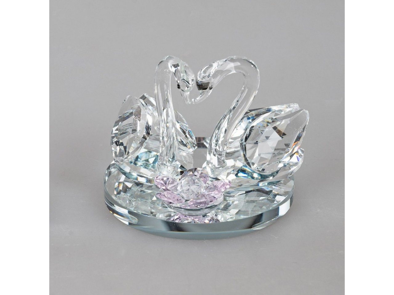 formano Dekofigur Kristall, Transparent B:8.5cm H:7cm Glas von formano