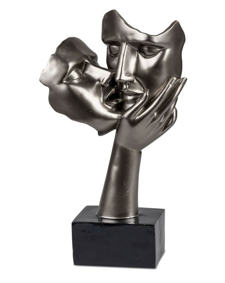 formano Dekofigur Deko Liebespaar auf Sockel Metallic 39 cm Skulptur Figur formano Dekofigur Deko Liebespaar auf Sockel Metallic 39 cm Skulptur Figur von formano