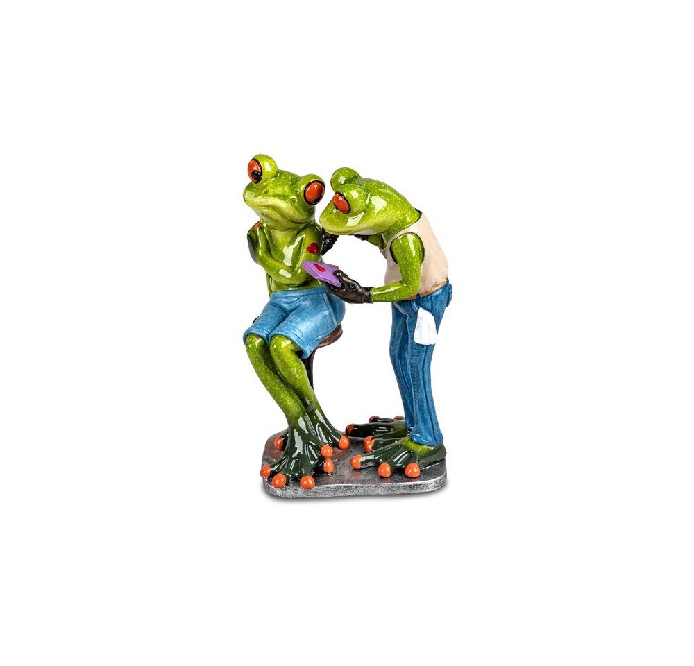 formano Dekofigur Formano Froschpaar beim Tätowieren formano Dekofigur Formano Froschpaar beim Tätowieren von formano