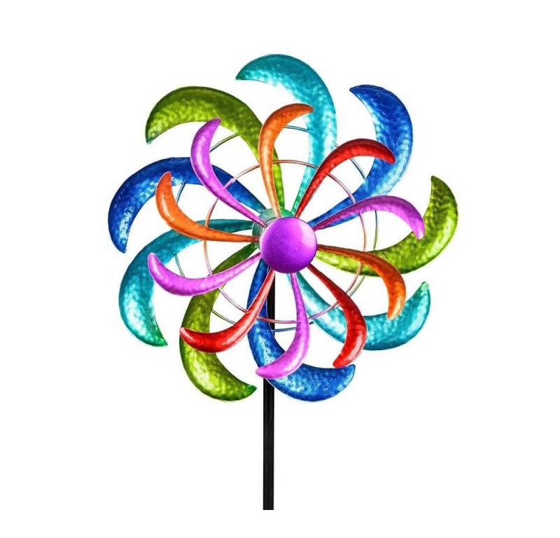 formano Dekofigur Formano Windrad 30/124 aus Metall Mehrfarbig von formano
