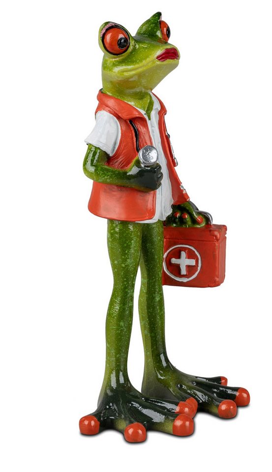 formano Dekofigur Frosch Sanitäter oder Sanitäterin Froschhausen hellgrün aus Kunststein formano Dekofigur Frosch Sanitäter oder Sanitäterin Froschhausen hellgrün aus Kunststein von formano