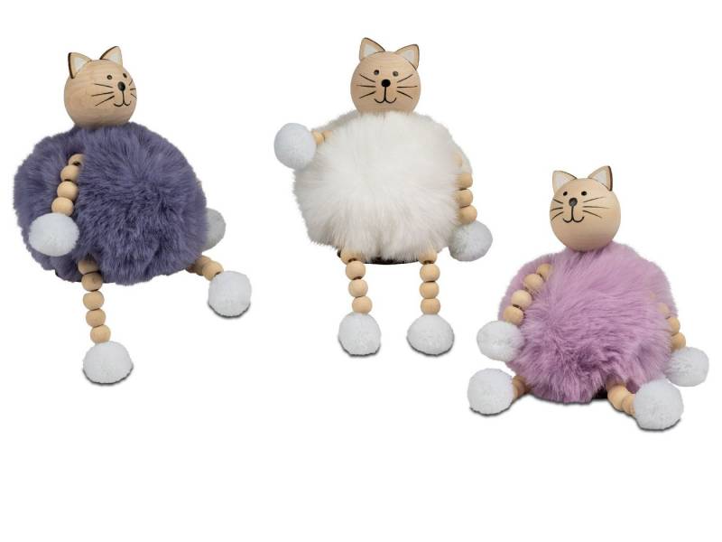 formano Dekofigur Frühlingszeit, Farbe: Mehrfarbig, Motiv: Katze von formano