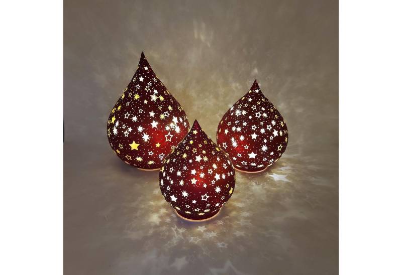 formano Dekofigur Red Stars, Mit Timerfunktion, Rot, Motiv: Sterne formano Dekofigur Red Stars, Mit Timerfunktion, Rot, Motiv: Sterne von formano