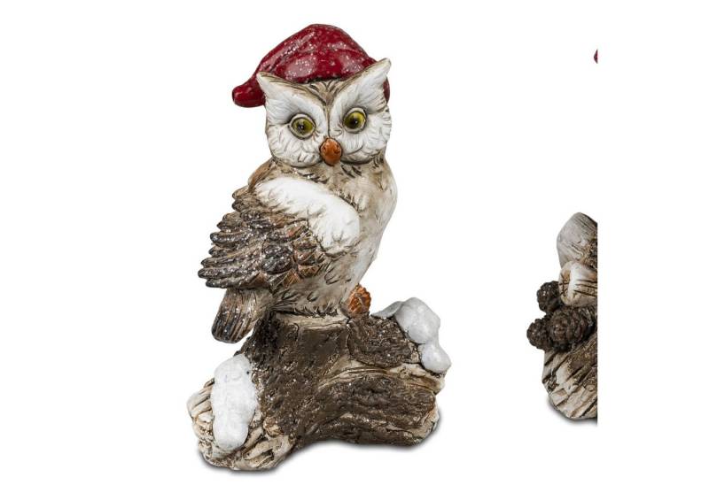 formano Dekofigur Winterzeit, Farbe: Mehrfarbig, Motiv: Eule formano Dekofigur Winterzeit, Farbe: Mehrfarbig, Motiv: Eule von formano