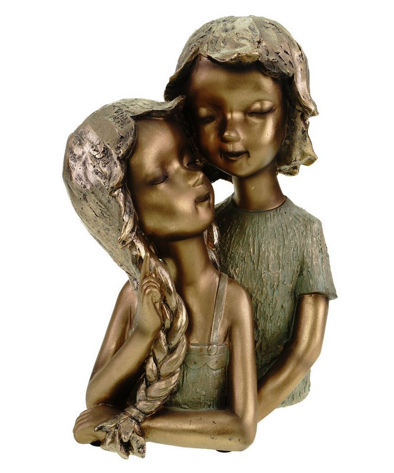 formano Dekofigur Liebespaar Büste bronzefarben Skulptur- 28cm - Moderne Deko formano Dekofigur Liebespaar Büste bronzefarben Skulptur- 28cm - Moderne Deko von formano