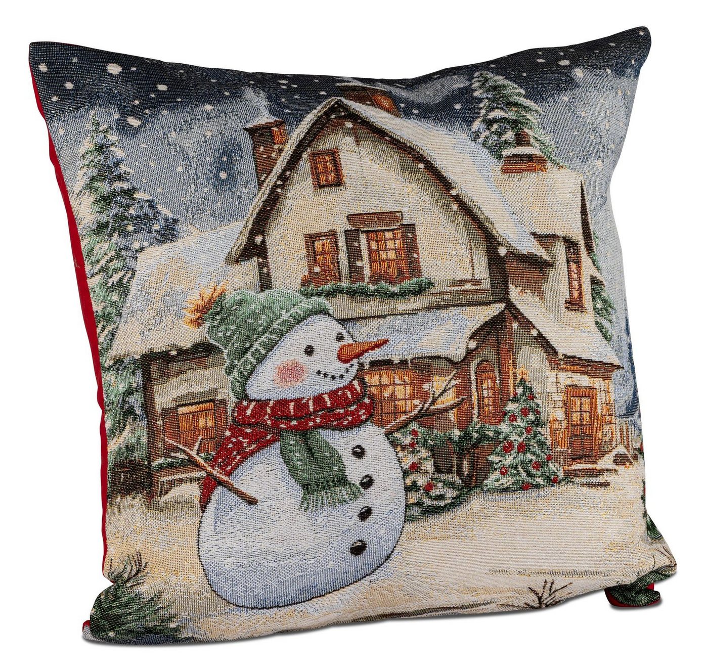 formano Dekokissen Weihnachtskissen 45 cm mit Schneemann-Motiv Deko Kissen mit Füllung formano Dekokissen Weihnachtskissen 45 cm mit Schneemann-Motiv Deko Kissen mit Füllung von formano
