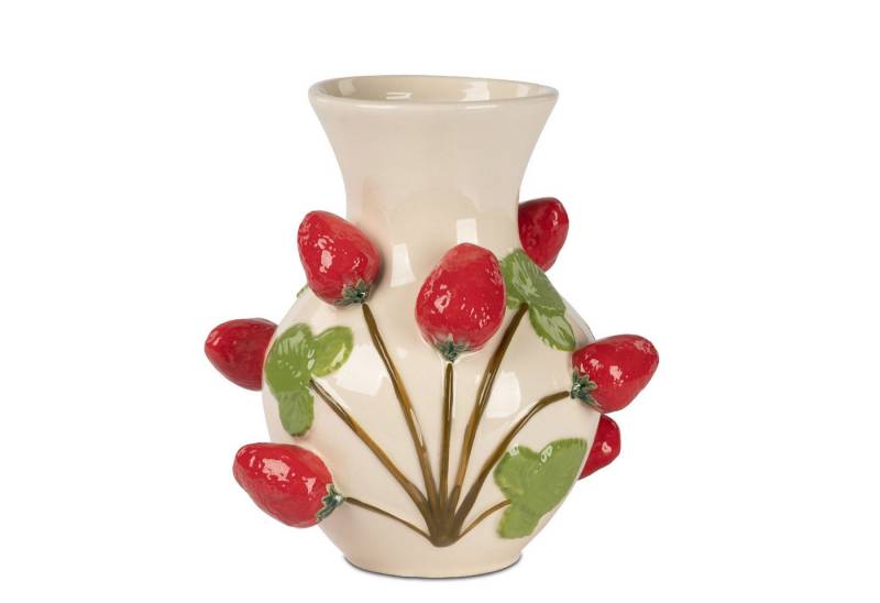 formano Dekovase Erdbeeren, Farbe: Mehrfarbig, Motiv: Erdbeeren formano Dekovase Erdbeeren, Farbe: Mehrfarbig, Motiv: Erdbeeren von formano