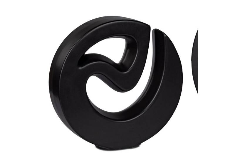 formano Dekovase Modern Art, Farbe: Schwarz, Motiv: Modern Art von formano