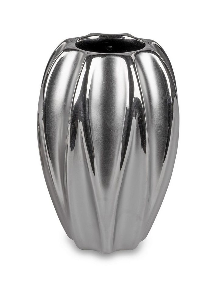 formano Dekovase Vase matt Silber in 4 Größen wählbar von formano
