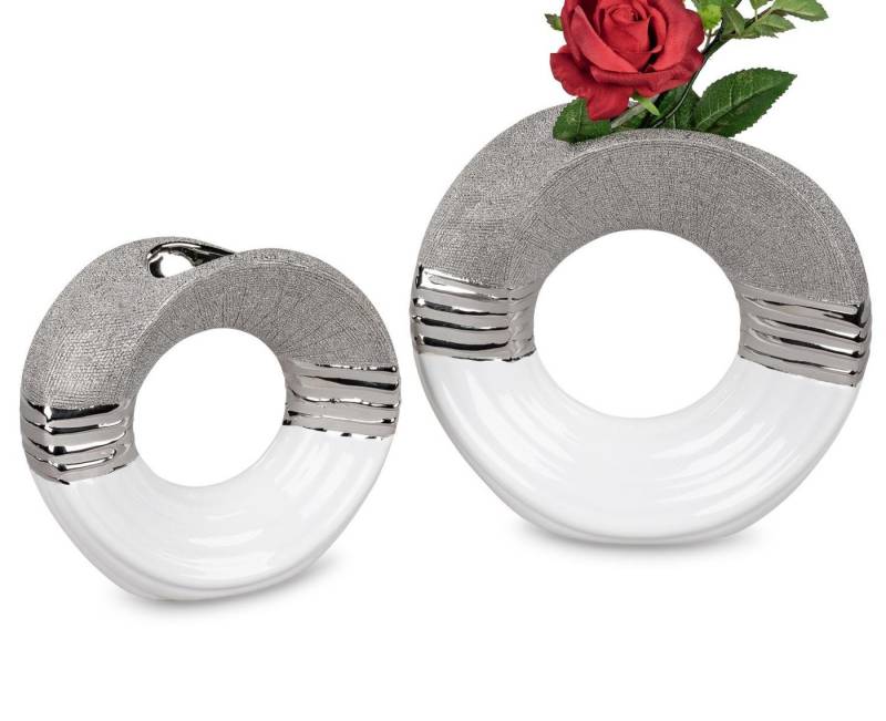 formano Dekovase White Silver von formano