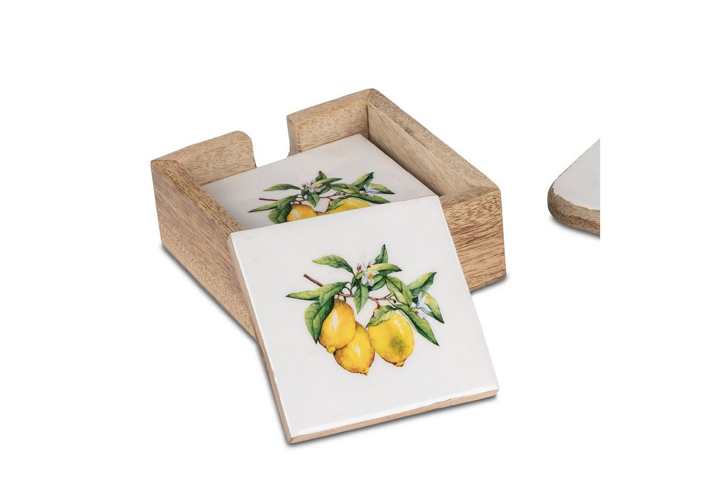 formano Glasuntersetzer Zitronen, Lebensmittelecht, Natur, Motiv: Zitronen formano Glasuntersetzer Zitronen, Lebensmittelecht, Natur, Motiv: Zitronen von formano