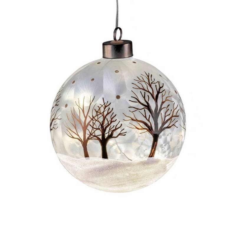 formano Hängedekoration Snow Tree, mit Timerfunktion, Weiß, Motiv: Baum von formano