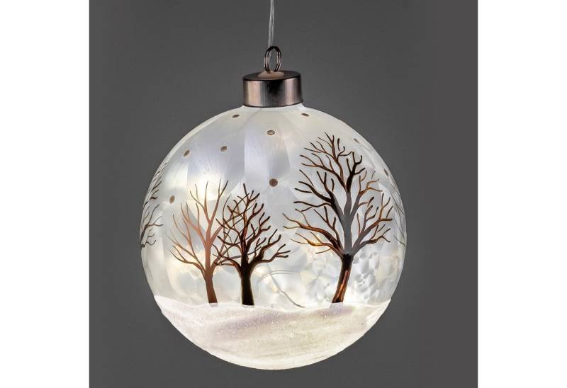 formano Hängedekoration Snow Tree, Mit Timerfunktion, Weiß, Motiv: Baum formano Hängedekoration Snow Tree, Mit Timerfunktion, Weiß, Motiv: Baum von formano