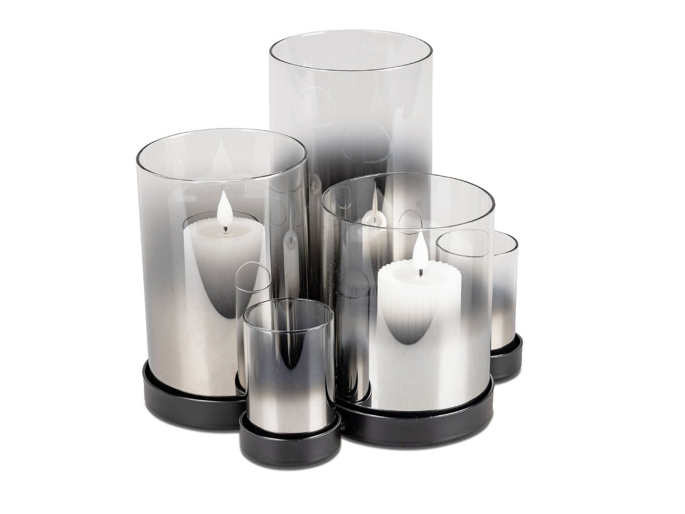 formano Kerzenhalter Rauchglas formano Kerzenhalter Rauchglas von formano