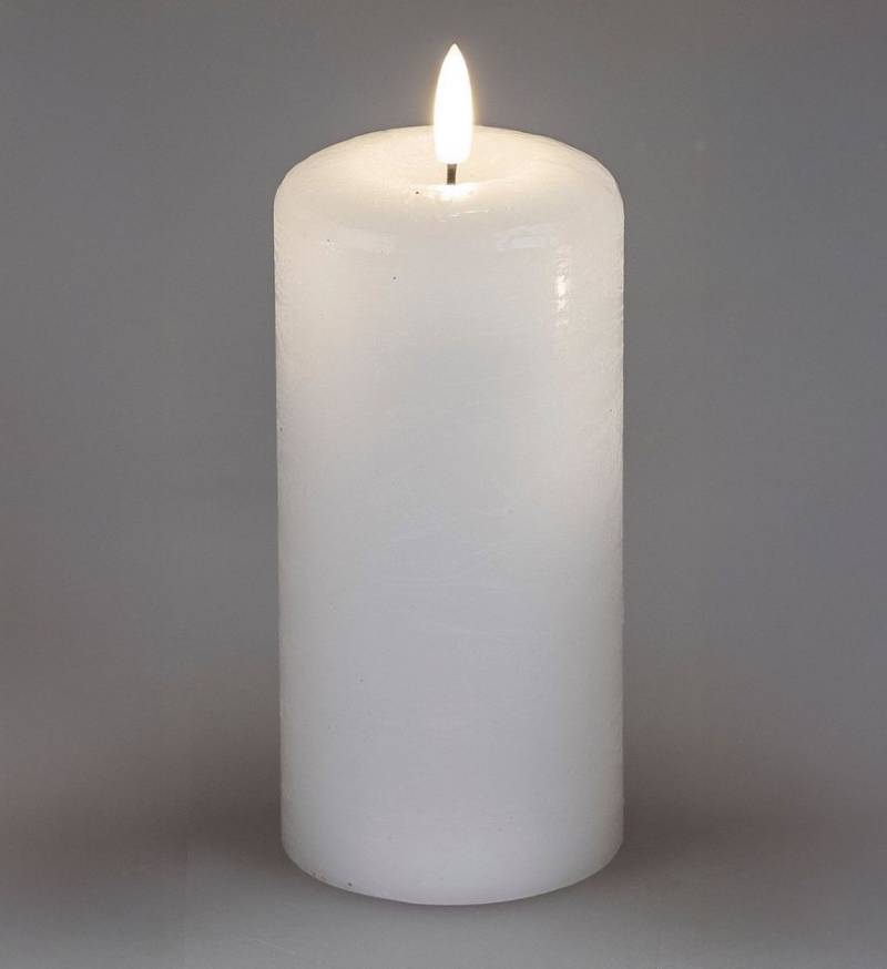 formano LED Dekolicht LED-Wachskerze weiß 12 cm 3D Flackereffekt & Timer 6Std an/18Std aus, LED fest integriert formano LED Dekolicht LED-Wachskerze weiß 12 cm 3D Flackereffekt & Timer 6Std an/18Std aus, LED fest integriert von formano