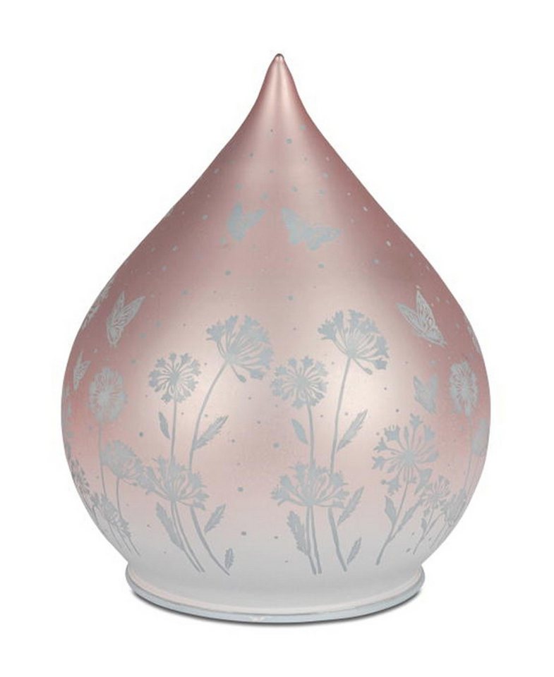 formano LED Dekolicht Tropfen pastell rosa 13cm 15cm 21cm Blumen, LED fest integriert von formano