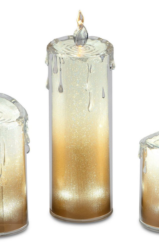 formano LED-Kerze Acryl, Mit Timerfunktion von formano