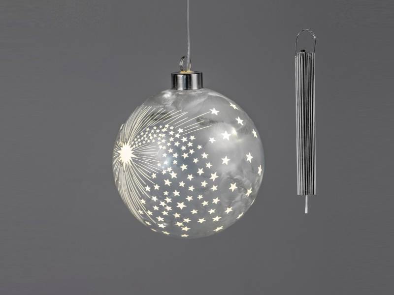 formano LED Kugelleuchte Hänger Kugel LED Licht Leuchtkugel Weihnachtskugel m. Timer formano LED Kugelleuchte Hänger Kugel LED Licht Leuchtkugel Weihnachtskugel m. Timer von formano