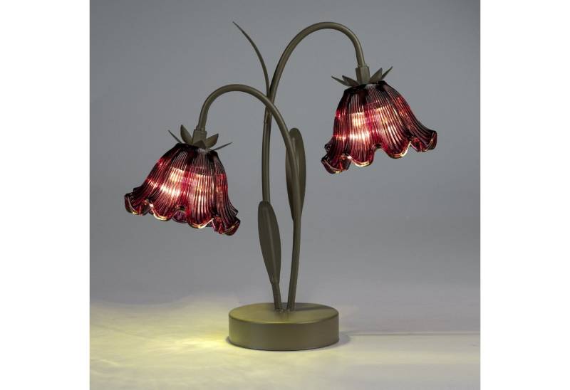 formano LED Tischleuchte, mit Timerfunktion, Lila, Motiv: Blüte formano LED Tischleuchte, mit Timerfunktion, Lila, Motiv: Blüte von formano