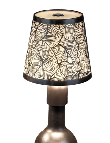 formano Moderne LED Touch Lampe Blätter Flaschenaufsatz Stehlampe USB 3 Lichtmodi von formano