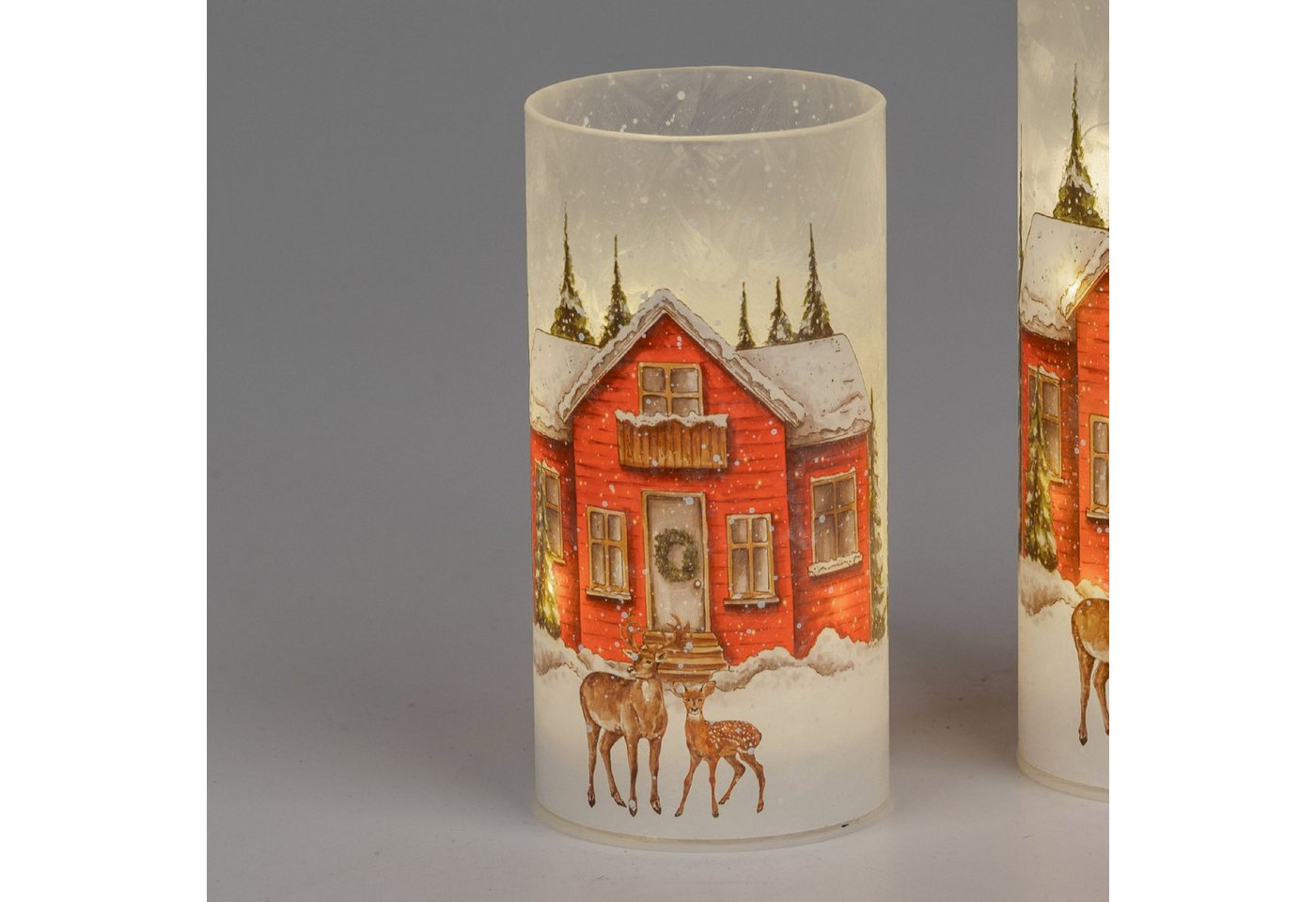 formano Nachttischlampe Mehrfarbig, Durchmesser 9 cm, Mit Timerfunktion, Mehrfarbig, Motiv: Winterlandschaft formano Nachttischlampe Mehrfarbig, Durchmesser 9 cm, Mit Timerfunktion, Mehrfarbig, Motiv: Winterlandschaft von formano