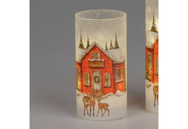 formano Nachttischlampe Mehrfarbig, Durchmesser 9 cm, Mit Timerfunktion, Mehrfarbig, Motiv: Winterlandschaft formano Nachttischlampe Mehrfarbig, Durchmesser 9 cm, Mit Timerfunktion, Mehrfarbig, Motiv: Winterlandschaft von formano