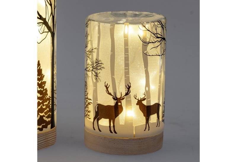 formano Nachttischlampe Nature, Farbe: Natur, Motiv: Hirsche formano Nachttischlampe Nature, Farbe: Natur, Motiv: Hirsche von formano