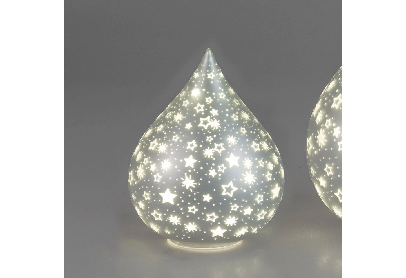 formano Nachttischlampe Silver Stars, mit Timerfunktion formano Nachttischlampe Silver Stars, mit Timerfunktion von formano