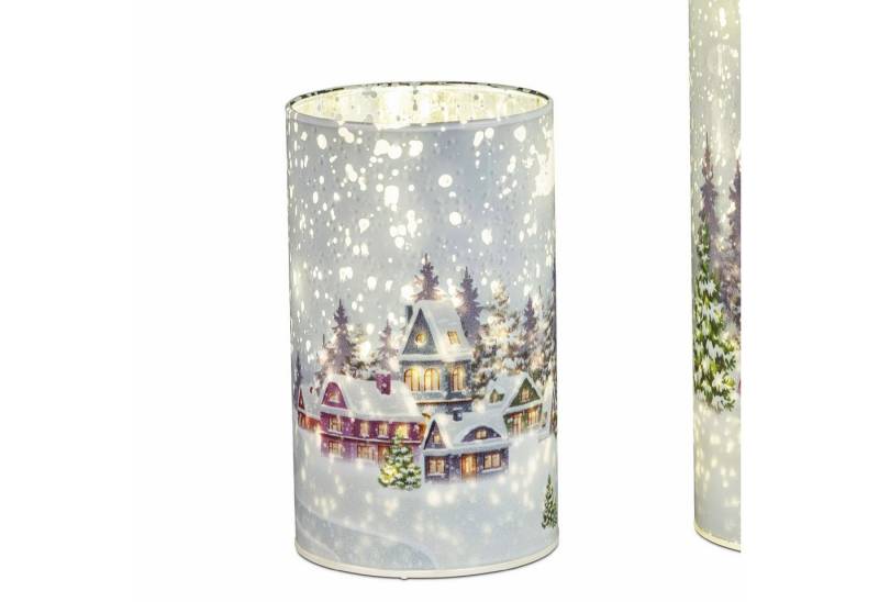 formano Nachttischlampe Winterdorf, mit Timerfunktion von formano