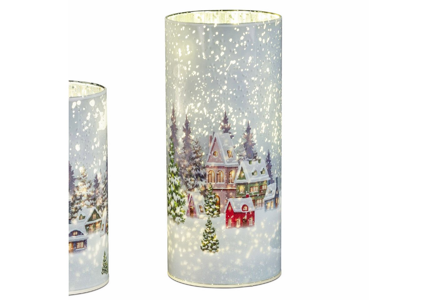 formano Nachttischlampe Winterdorf, mit Timerfunktion formano Nachttischlampe Winterdorf, mit Timerfunktion von formano