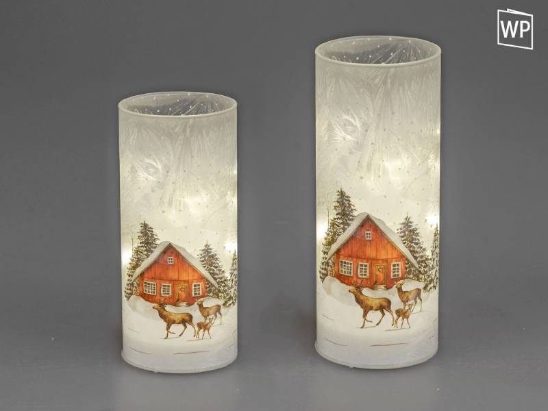 formano Nachttischlampe Winterzeit, mit Timerfunktion, Weiß, Motiv: Winterzeit formano Nachttischlampe Winterzeit, mit Timerfunktion, Weiß, Motiv: Winterzeit von formano