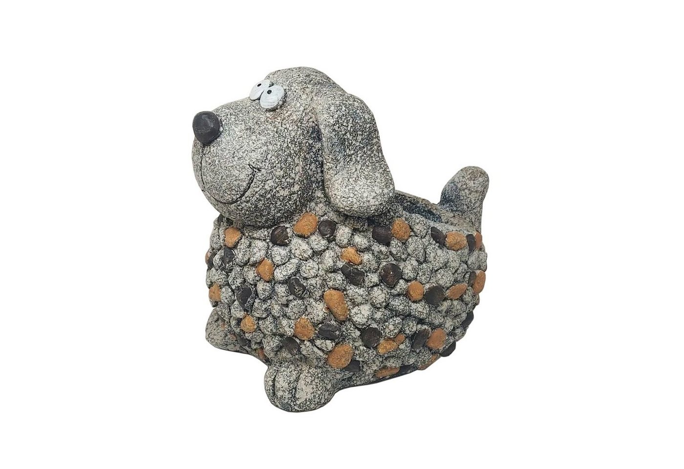 formano Pflanzschale Pflanzgefäß Stones Hund (1 St., 1x Pflanzgefäß Hund, ohne Dekoration), Blumenkübel Gartendeko von formano