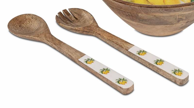 formano Salatbesteck Zitronen, Lebensmittelecht, Natur, Motiv: Zitronen von formano