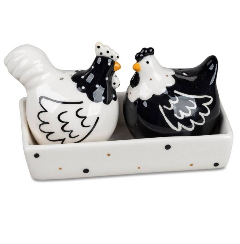 formano Salz- / Pfefferstreuer Modern Trend Style, Farbe: Mehrfarbig, Motiv: Huhn von formano