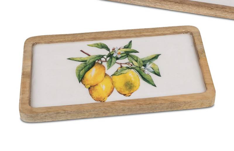formano Servierteller Zitronen, Mangoholz, Lebensmittelecht, Natur, Motiv: Zitronen formano Servierteller Zitronen, Mangoholz, Lebensmittelecht, Natur, Motiv: Zitronen von formano