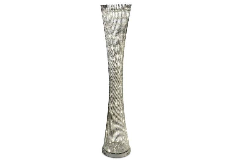 formano Stehlampe Stehlampe silber gedreht formano Stehlampe Stehlampe silber gedreht von formano