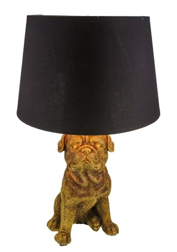 formano Stilvolle Mops Standlampe mit Schalter E27 Sockel Polyresin Max 40W formano Stilvolle Mops Standlampe mit Schalter E27 Sockel Polyresin Max 40W von formano