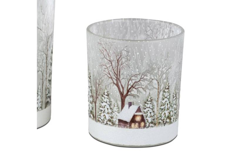 formano Teelichthalter Winterlandschaft von formano