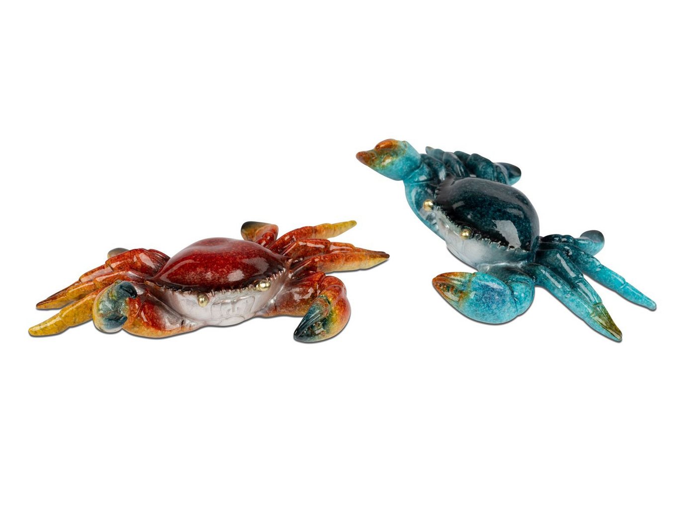 formano Tierfigur Deko Krabbe 2er Set 13 cm maritime Dekoration Kunststein handbemalt formano Tierfigur Deko Krabbe 2er Set 13 cm maritime Dekoration Kunststein handbemalt von formano