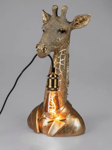 formano Tischleuchte Lampe Büste Giraffe H:50 cm antik Gold - Tischlampe, Moderner Deko Stil, Tierleuchte formano Tischleuchte Lampe Büste Giraffe H:50 cm antik Gold - Tischlampe, Moderner Deko Stil, Tierleuchte von formano
