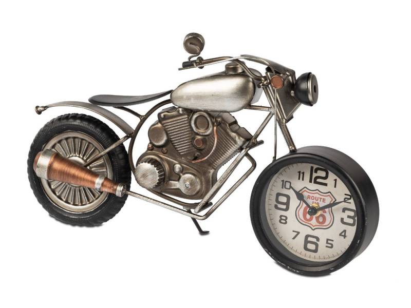 formano Tischuhr Farbe: Silber, Motiv: Motorrad formano Tischuhr Farbe: Silber, Motiv: Motorrad von formano