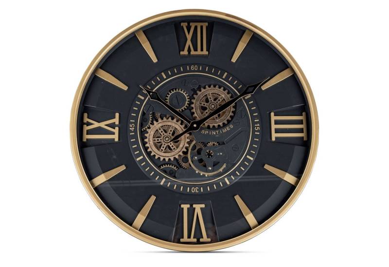 formano Wanduhr Move (drehende Zahnräder, Schwarz, Motiv: Zahnräder) formano Wanduhr Move (drehende Zahnräder, Schwarz, Motiv: Zahnräder) von formano