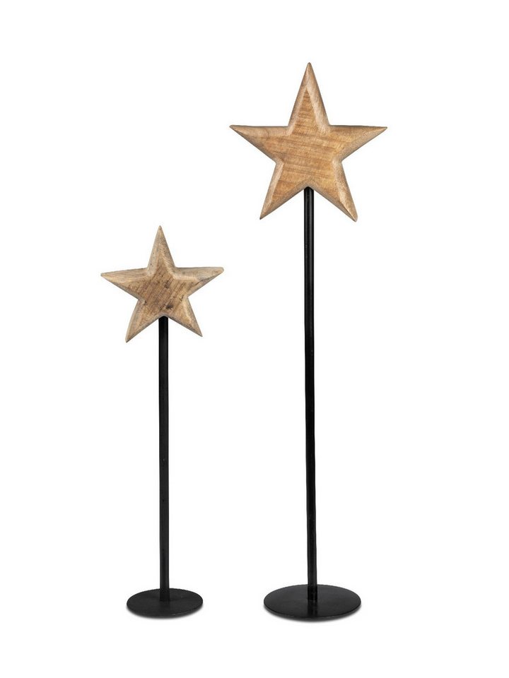 formano Weihnachtsfigur Winterzeit, Farbe: Natur, Motiv: Stern formano Weihnachtsfigur Winterzeit, Farbe: Natur, Motiv: Stern von formano