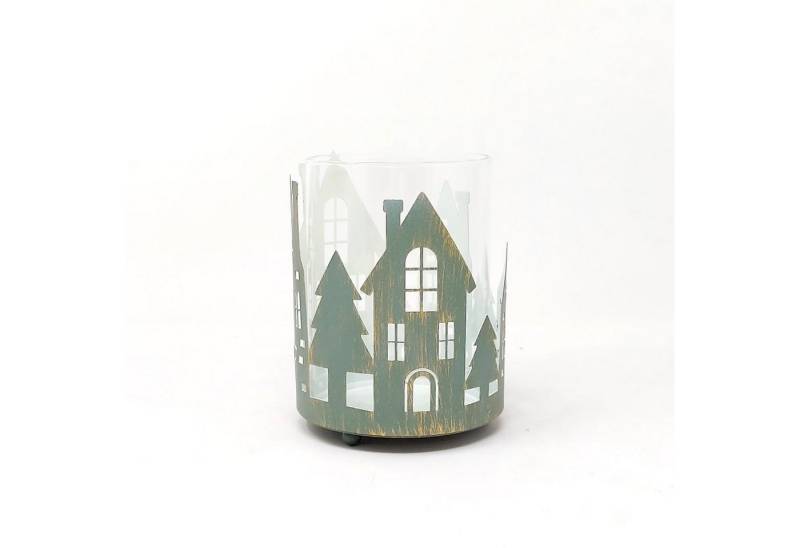 formano Windlicht Häuser, Farbe: Grün, Motiv: Häuser formano Windlicht Häuser, Farbe: Grün, Motiv: Häuser von formano