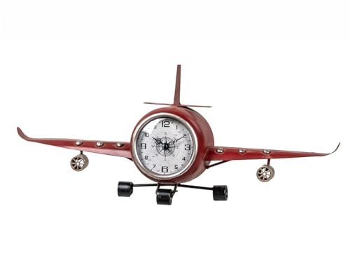 formano wunderschöne Moderne Standduhr im Flugzeugdesign ca. 40 cm groß von formano