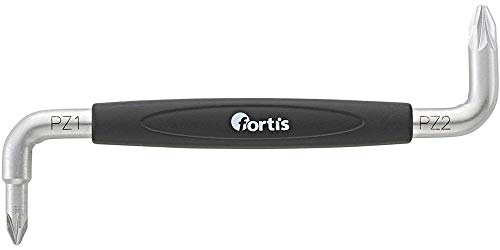 FORTIS Winkelschraubendreher PZ1+PZ2x100mm von Fortis