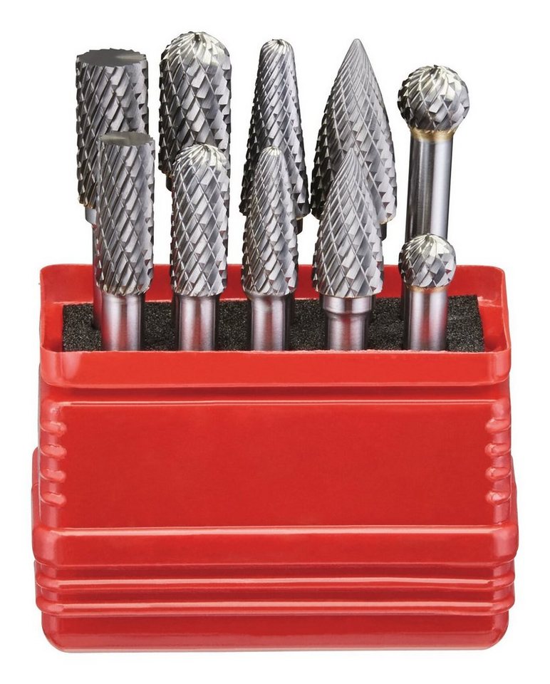 fortis Frässtift, 10-tlg., HMSatz C 10-teilig 6 mm von fortis