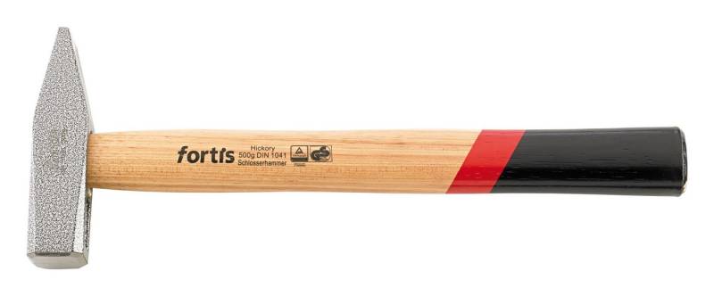 fortis Hammer, Schlosserhammer DIN1041 500g Hickory von fortis